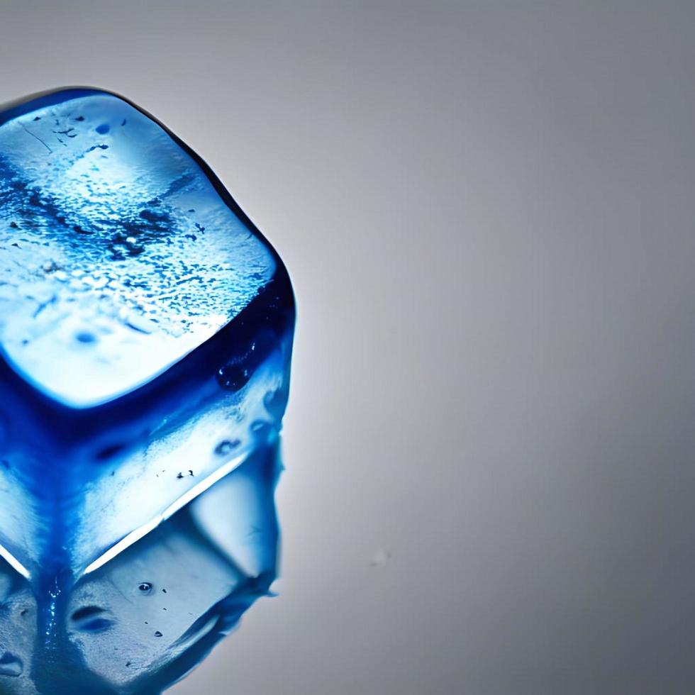 Ice cube. Stack of ice cubes. fresh cool ice cube background. photo