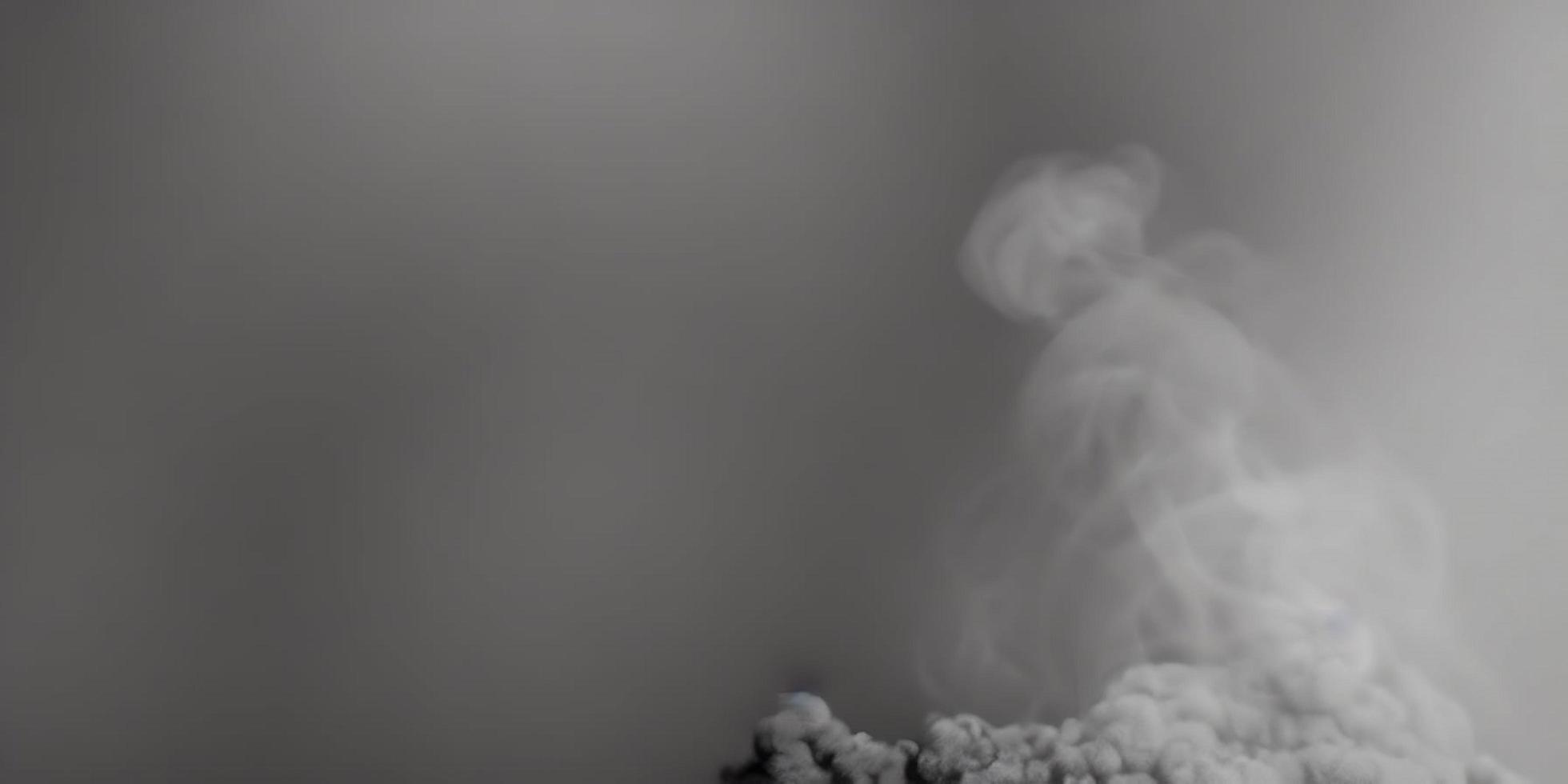 Smoke. Realistic Smoke Fog. Design element. photo