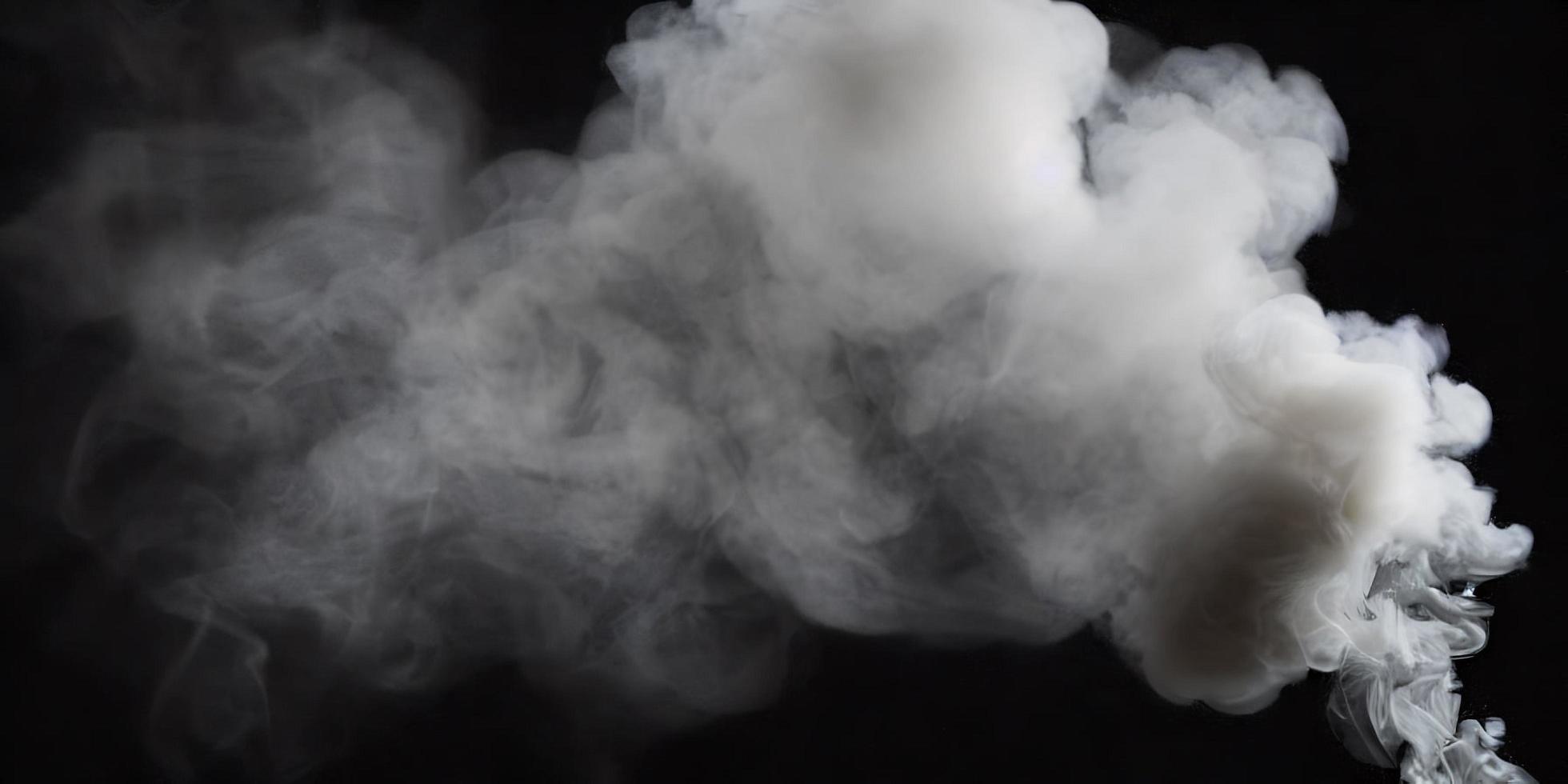 Smoke. Realistic Smoke Fog. Design element. photo