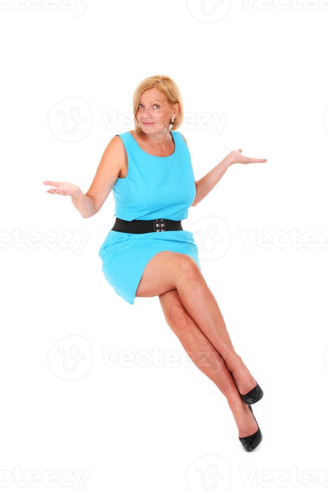 Sitting in the air photo
