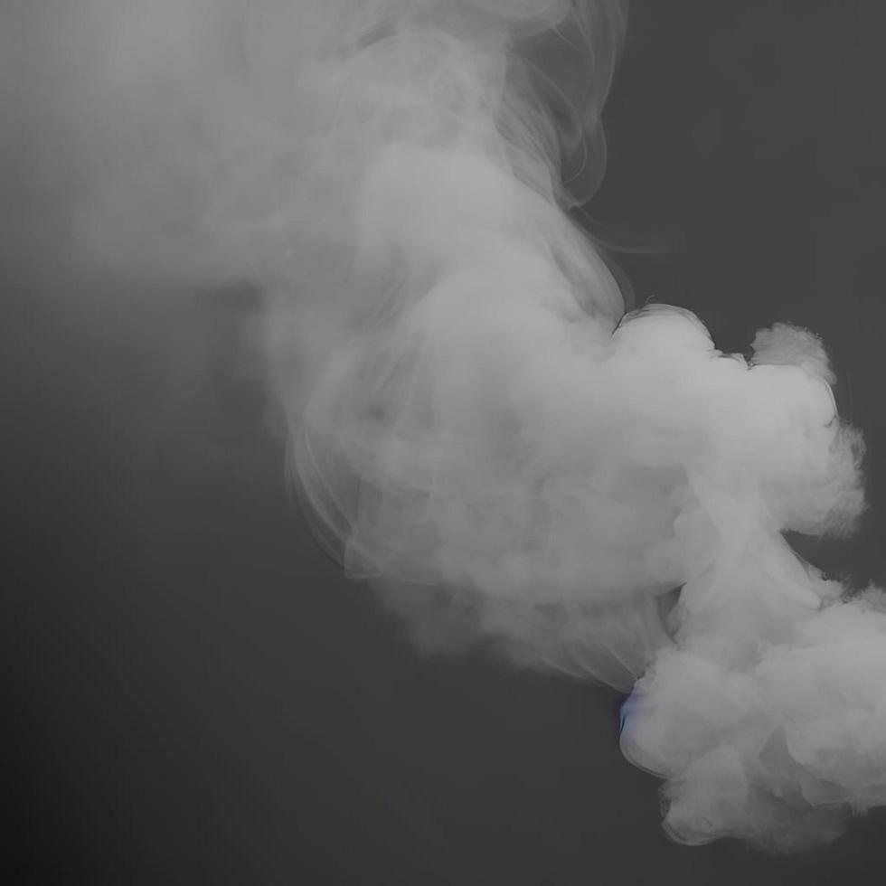 Smoke. Realistic Smoke Fog. Design element. photo