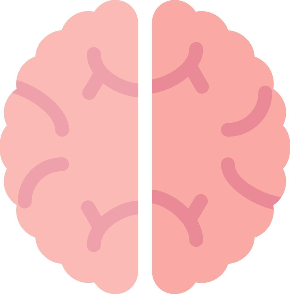 diseño de icono de vector de cerebro