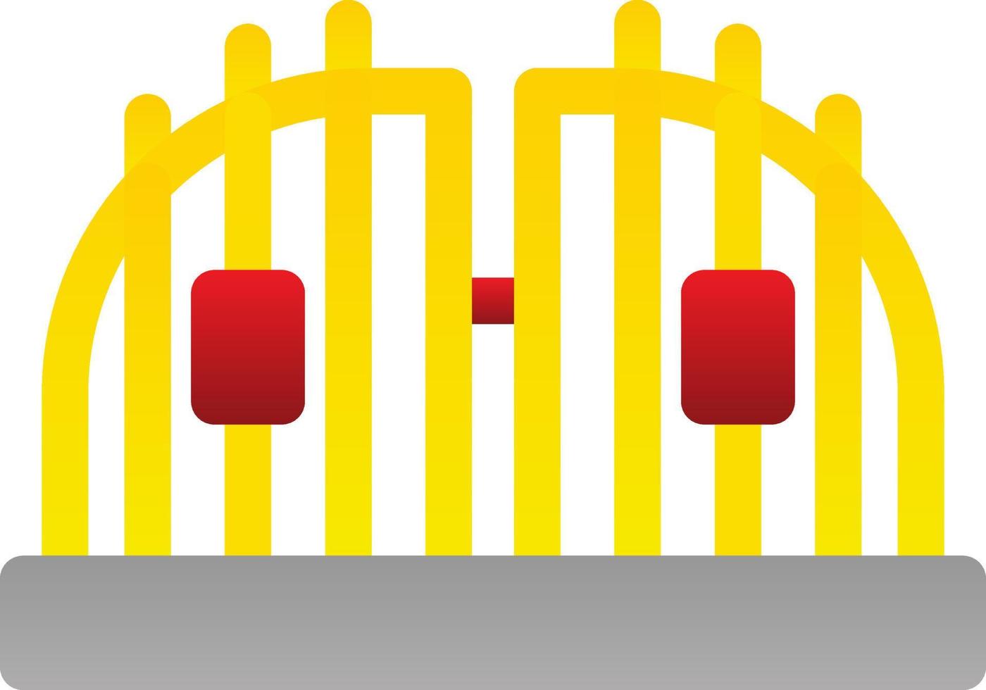 Dubai Gate Vector Icon Design