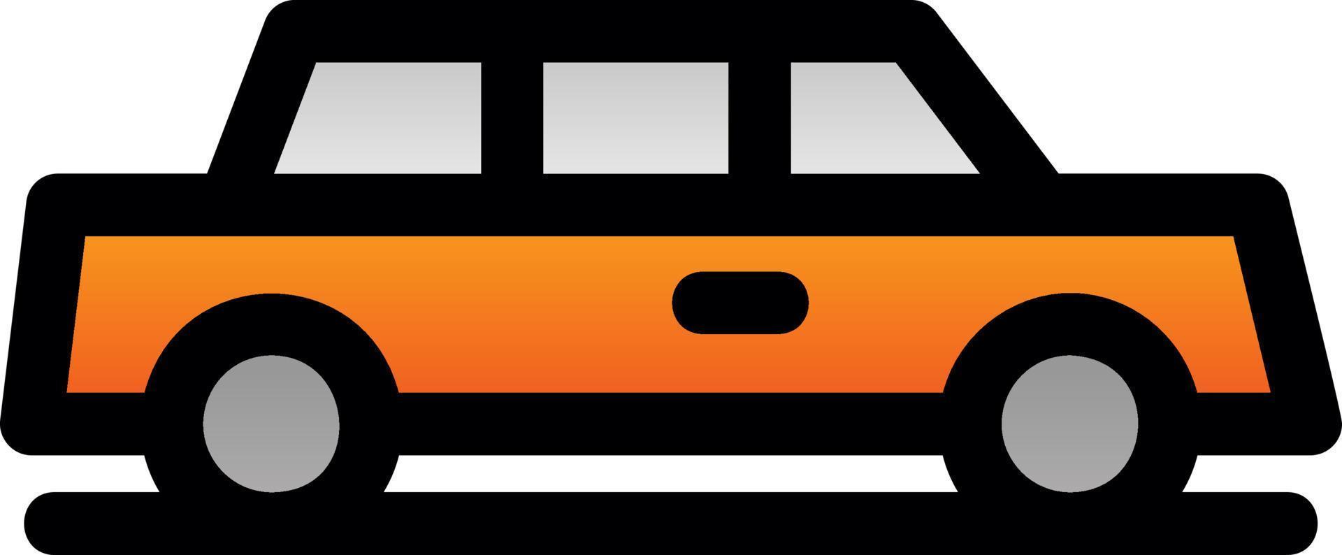 Limousine Vector Icon Design