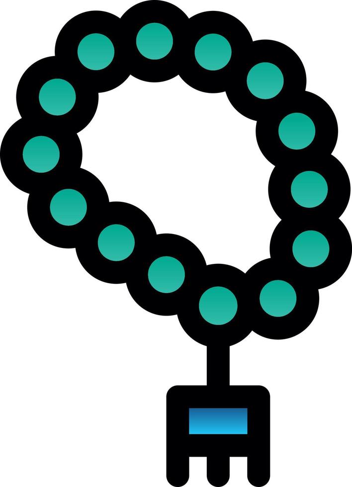 Tasbih Vector Icon Design