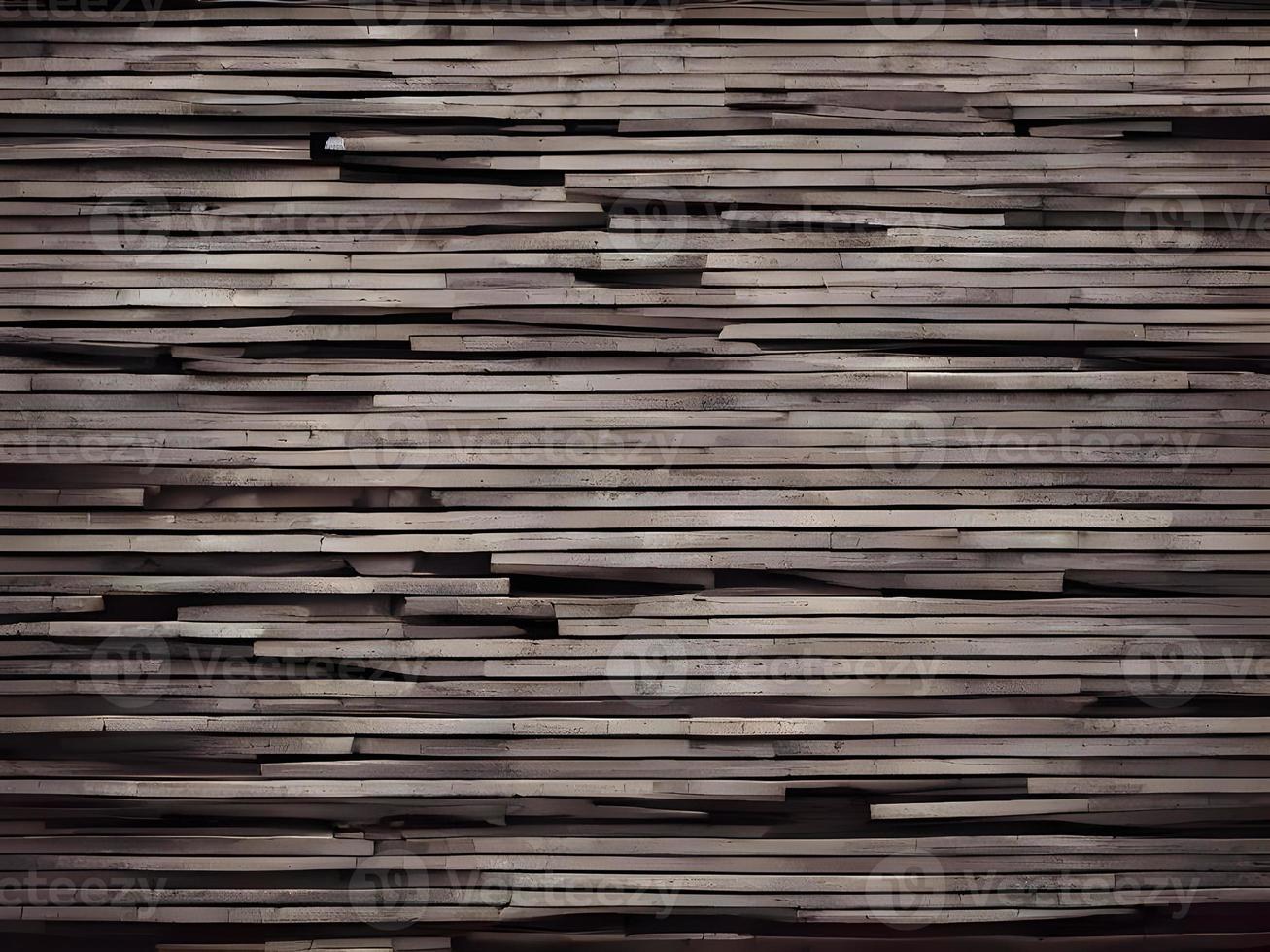 Wood texture background. wooden wall striped. Generative AI. photo