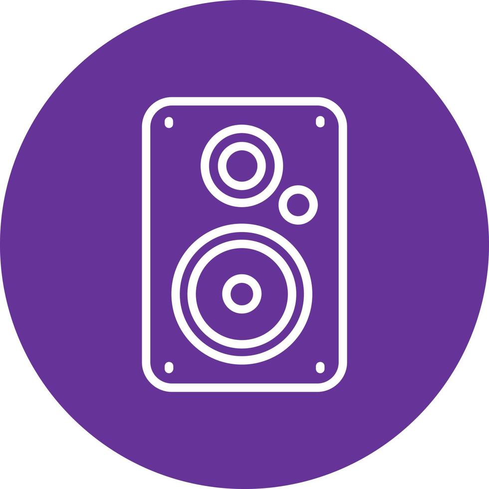 icono de vector de altavoz