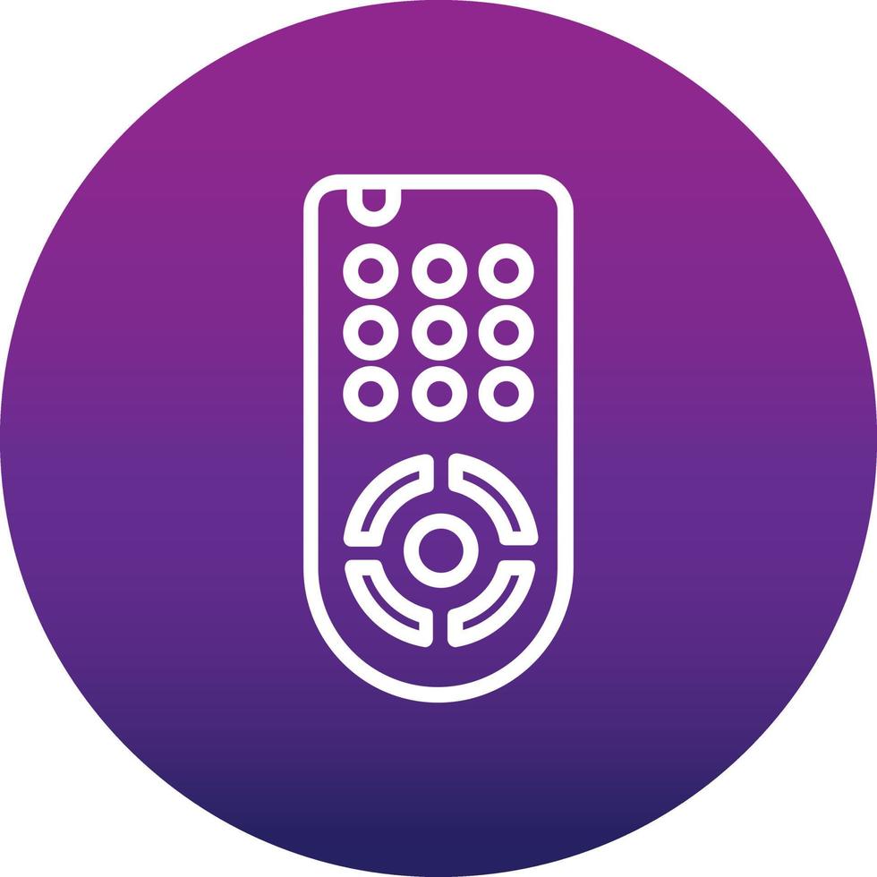 Remote Vector Icon