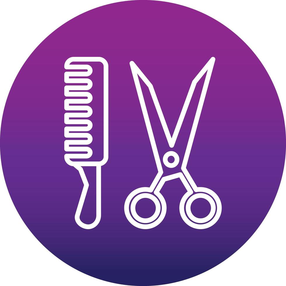 Barber Tools Vector Icon