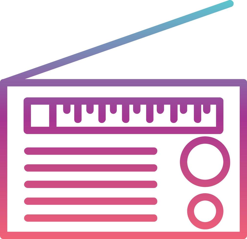 Radio Vector Icon