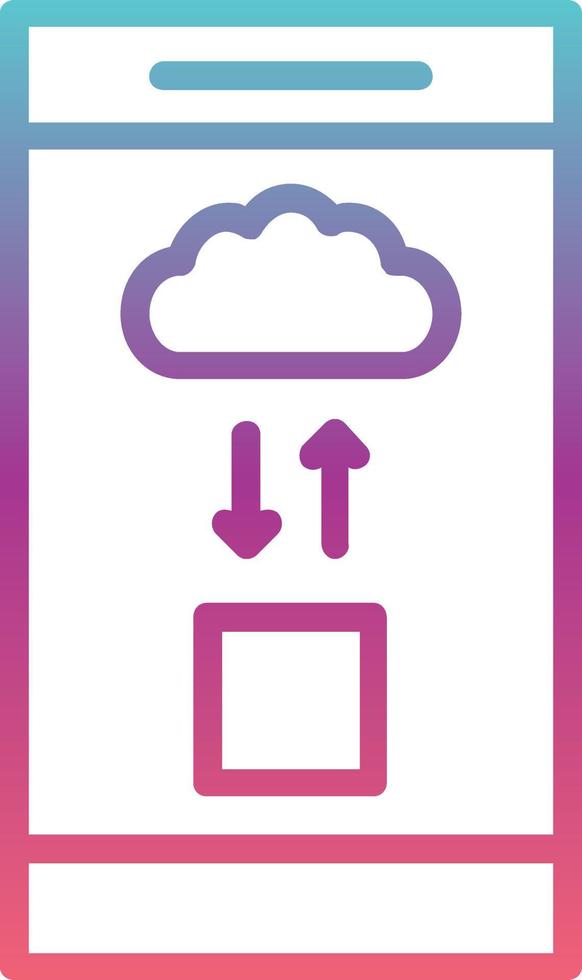 Cloud Computing Vector Icon