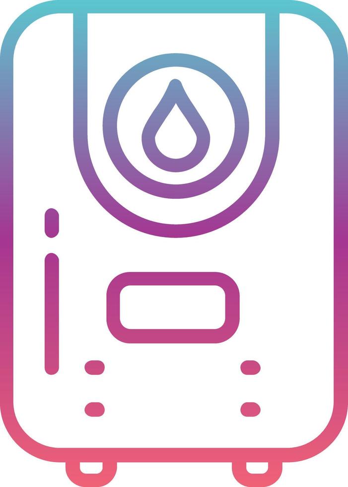 Water Heater Vector Icon
