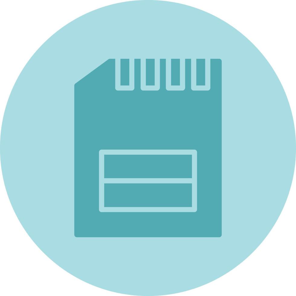 Memory Card Vector Icon