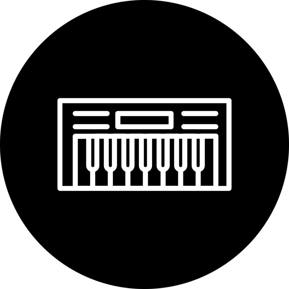 Piano Vector Icon