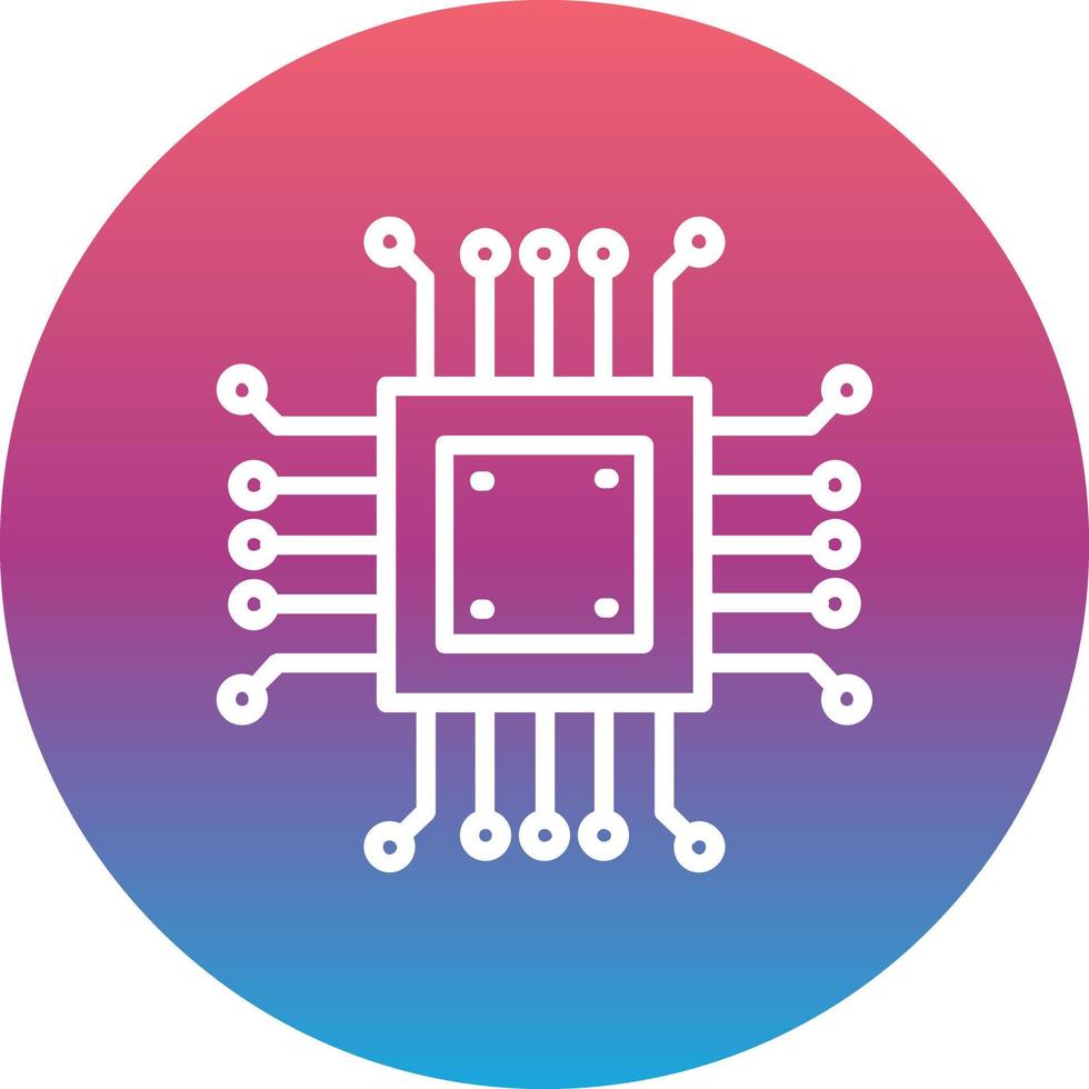 Microchip Vector Icon