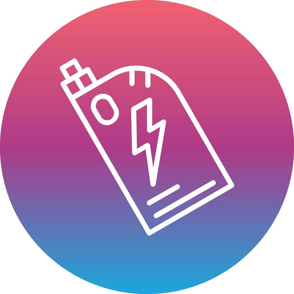 Electronic Cigarette Vector Icon