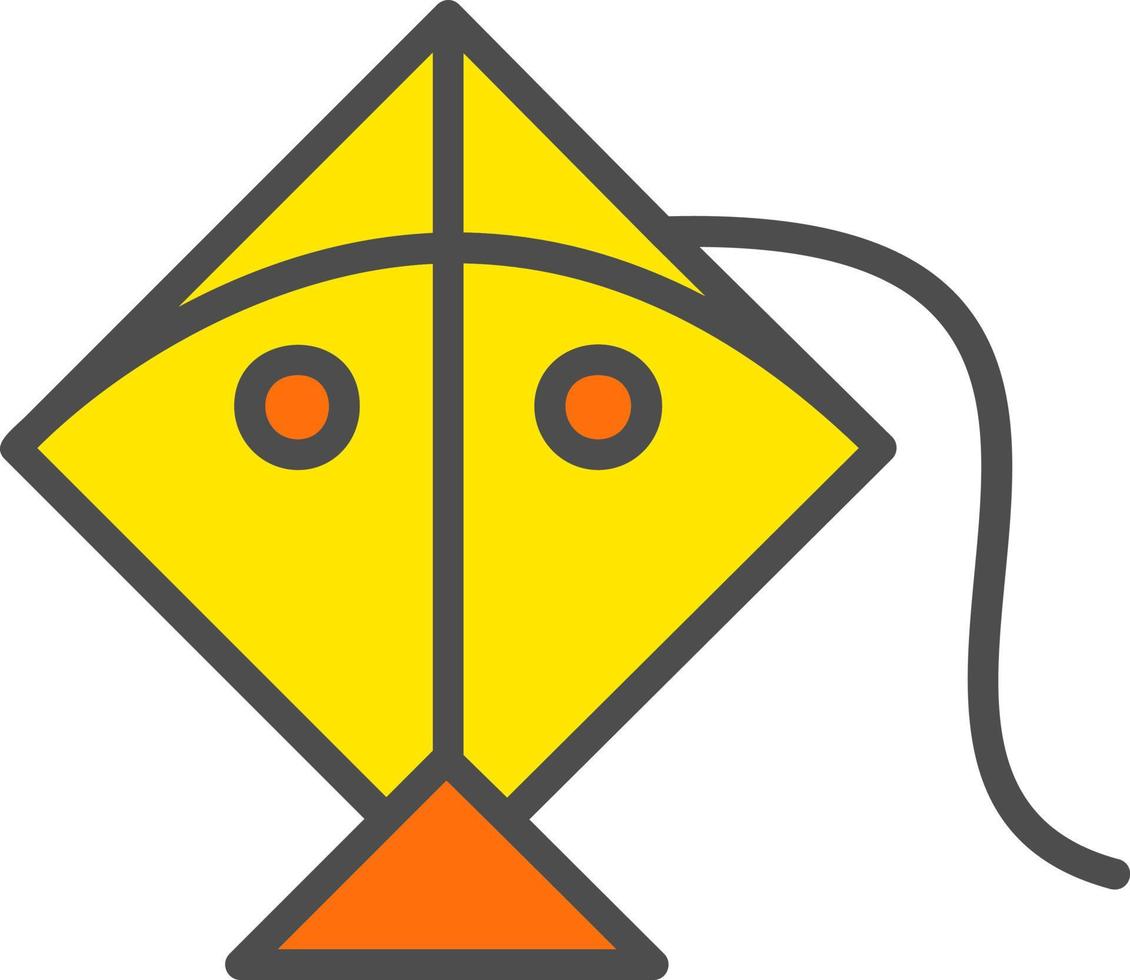 Kite Vector Icon