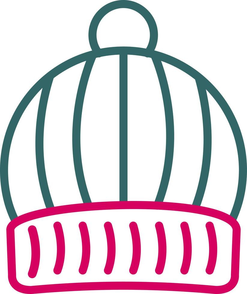 Wool Hat Vector Icon