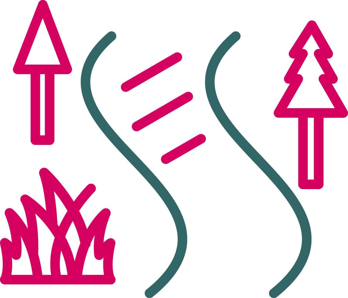 River Vector Icon