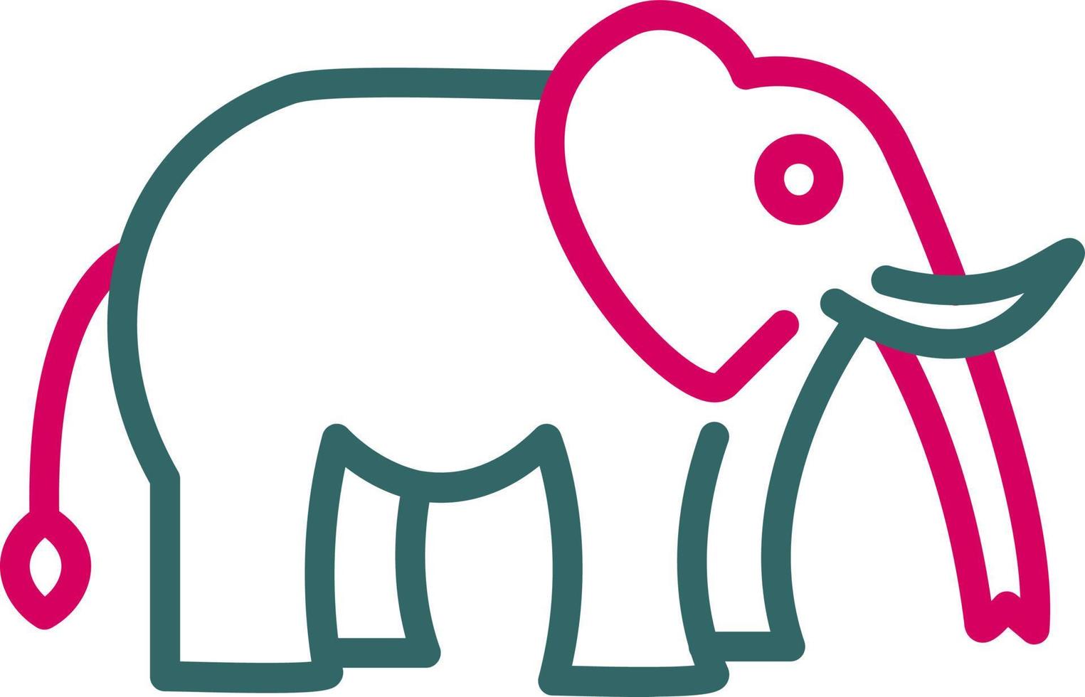 Elephant Vector Icon