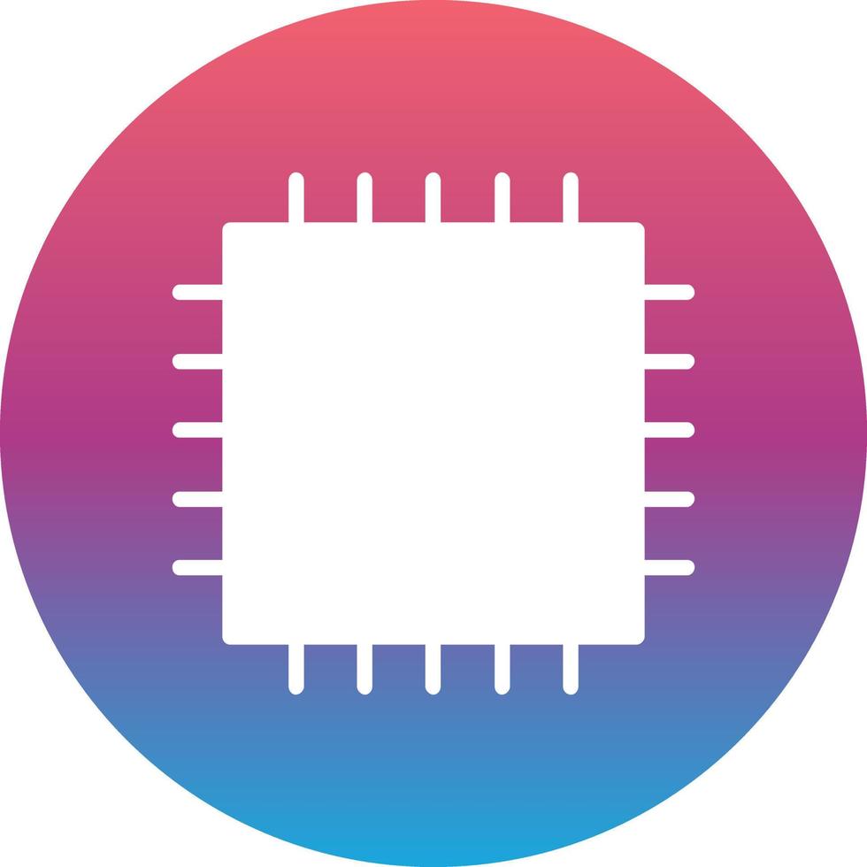 Processor Vector Icon