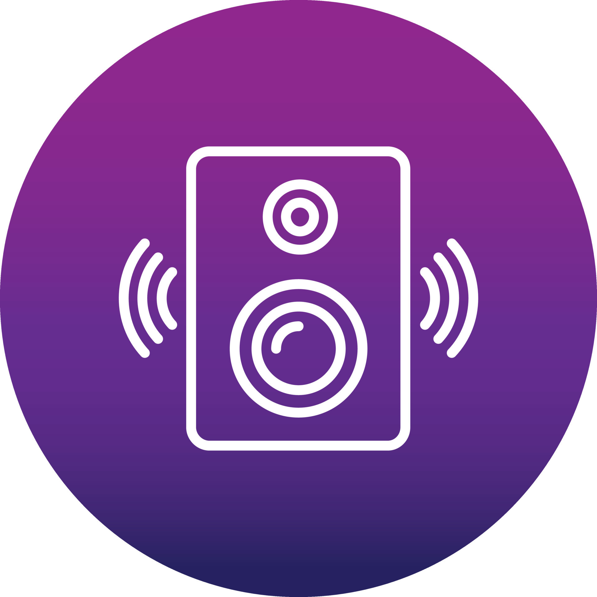 Speakers Vector Icon 15769212 Vector Art at Vecteezy