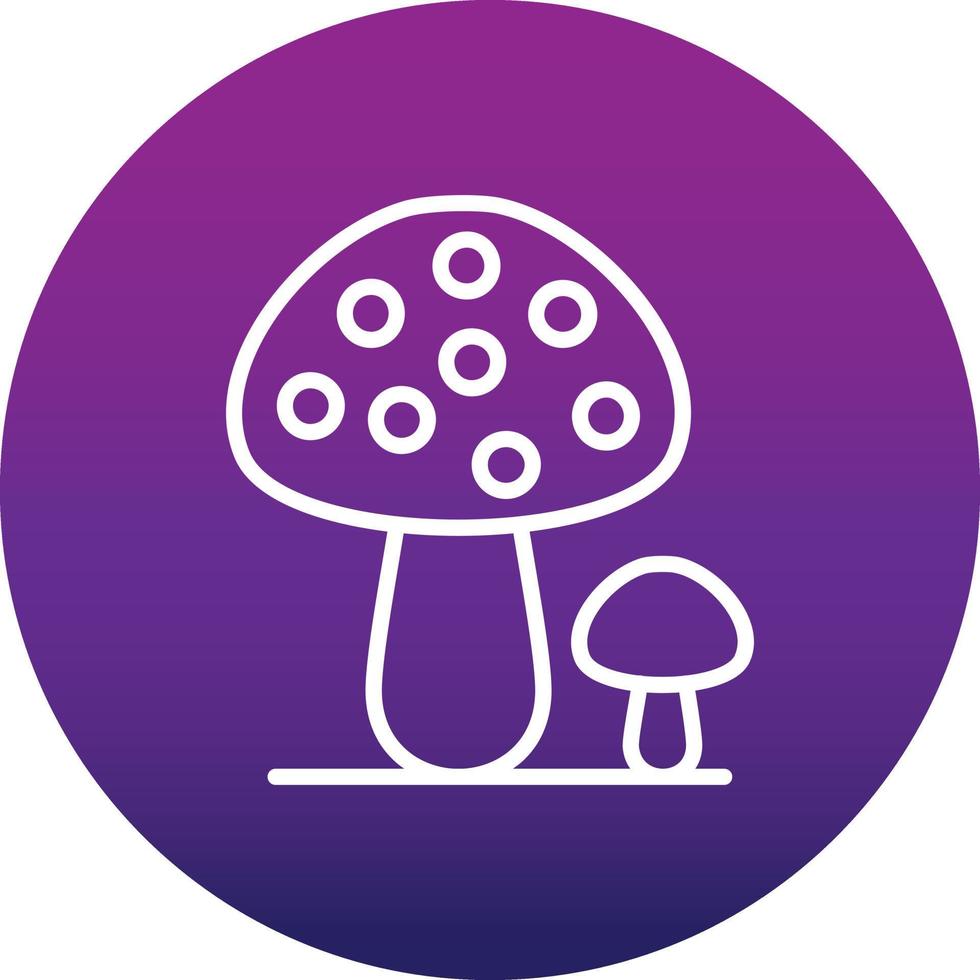 Mushroom Vector Icon