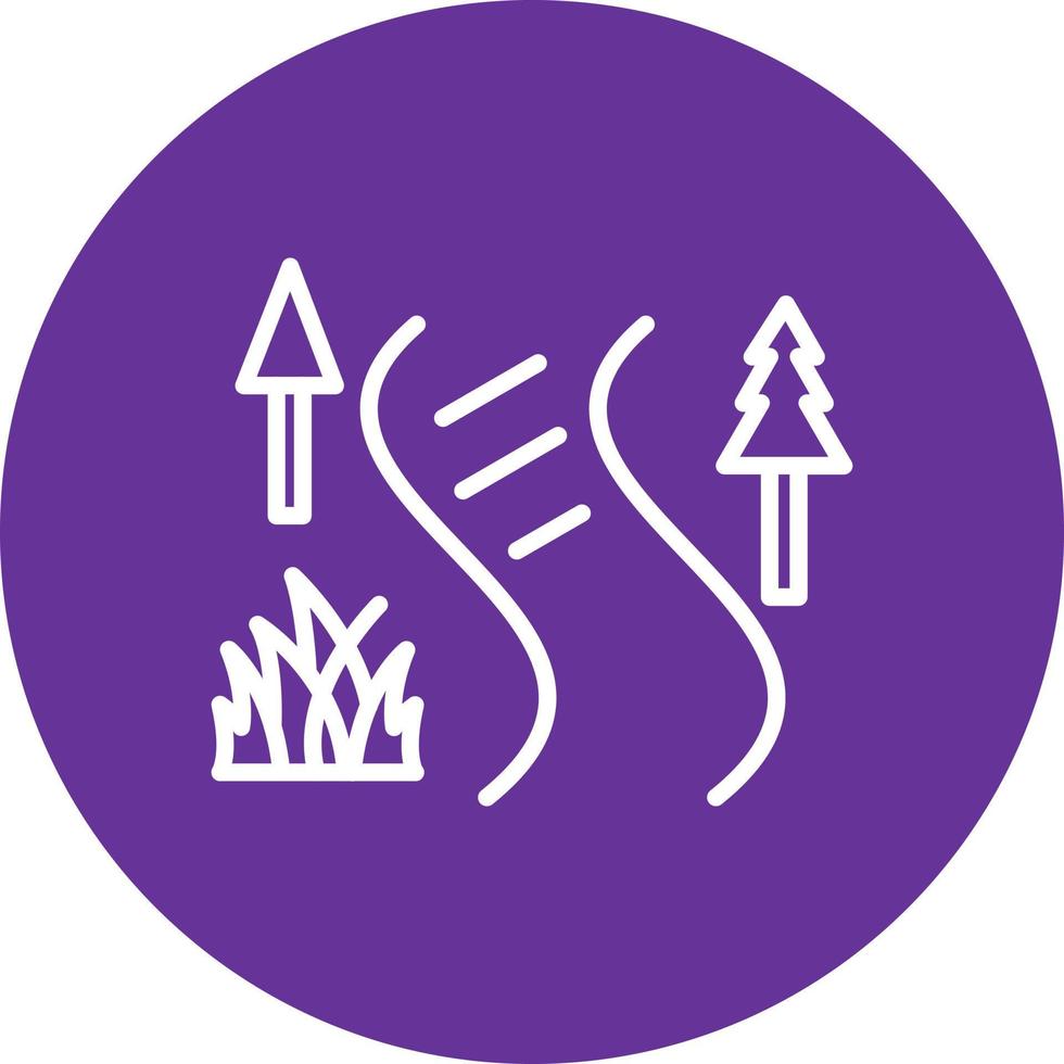 River Vector Icon
