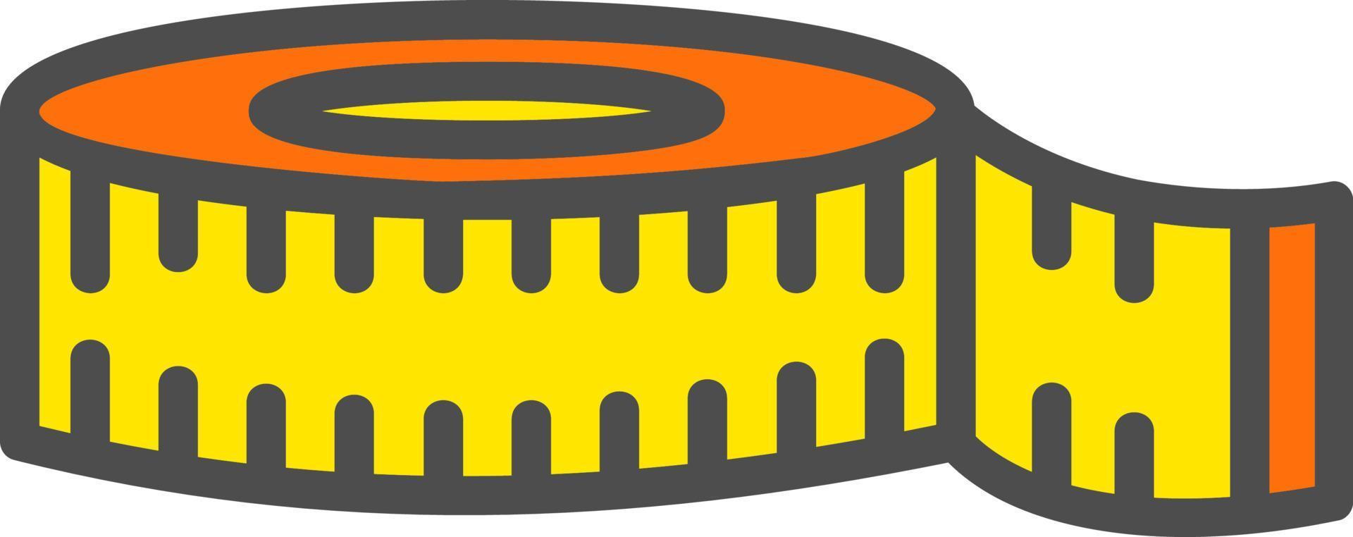 Measuring Tape Vector Icon
