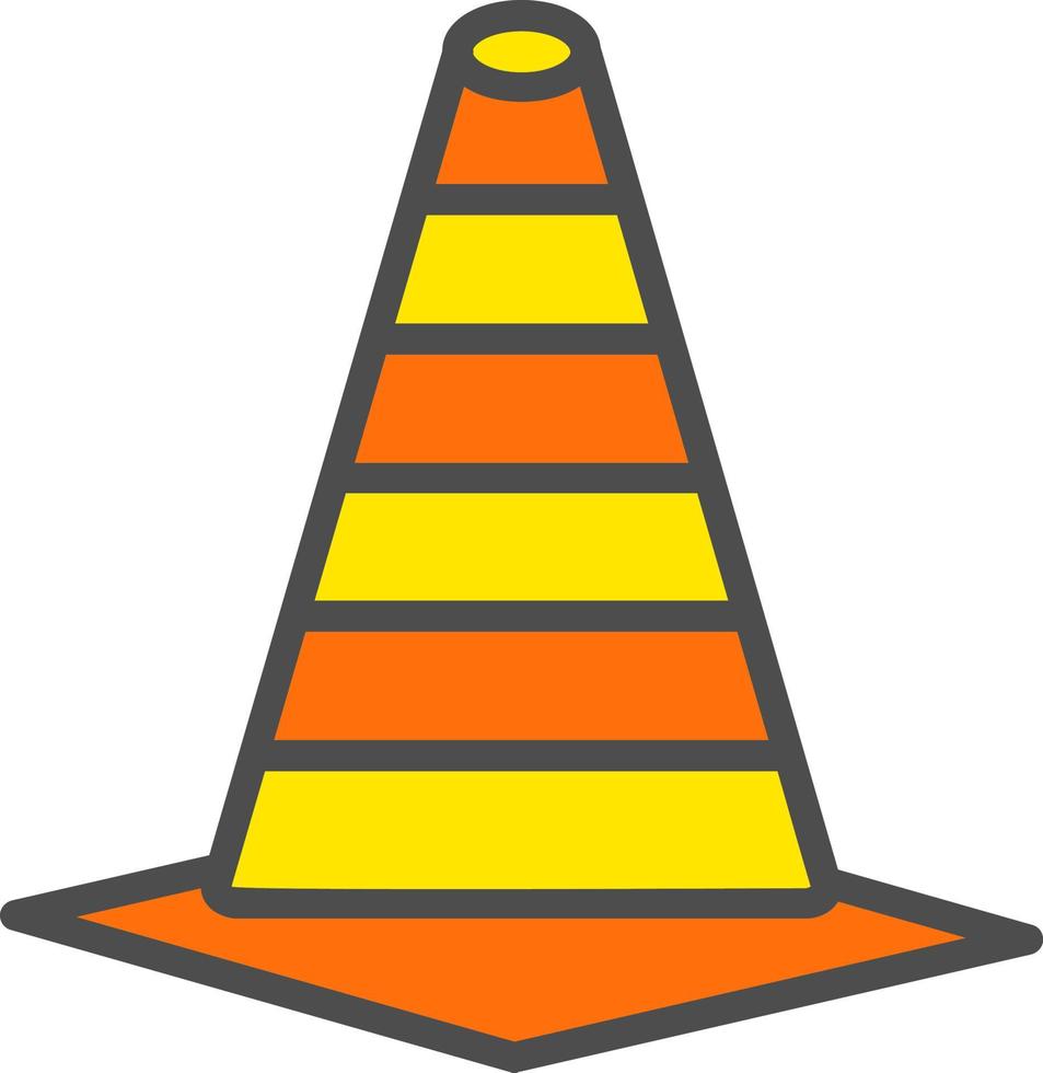 Traffic Cone Vector Icon