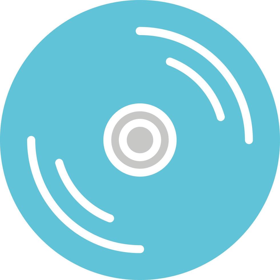 Compact Disk Vector Icon