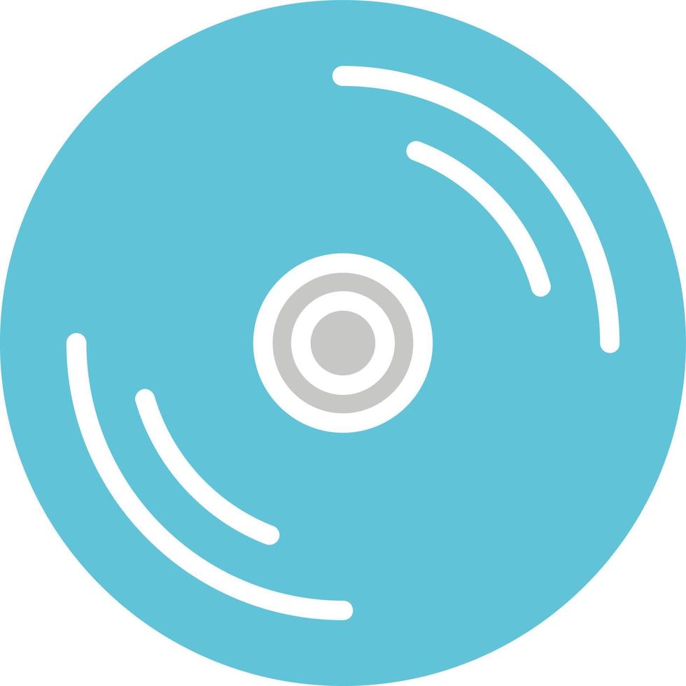 Compact Disk Vector Icon