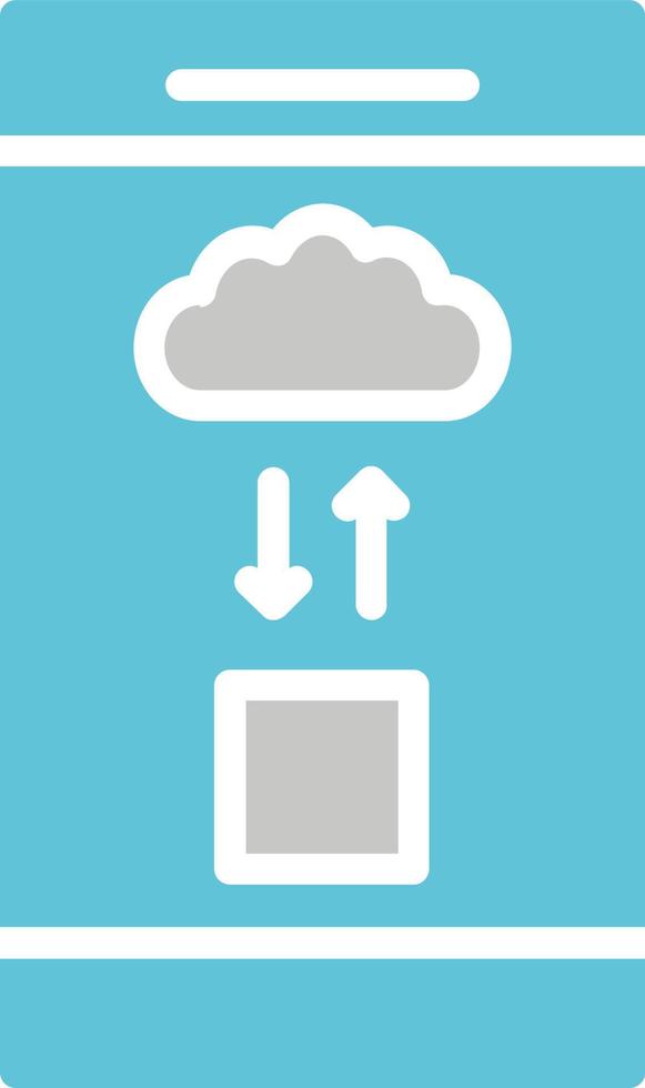 Cloud Computing Vector Icon