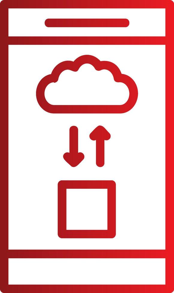 Cloud Computing Vector Icon