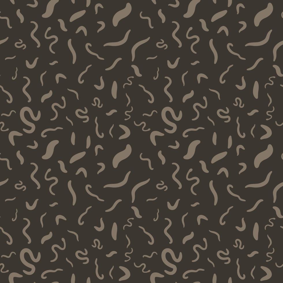 Ascariasis Intestinal Worms vector concept Seamless pattern