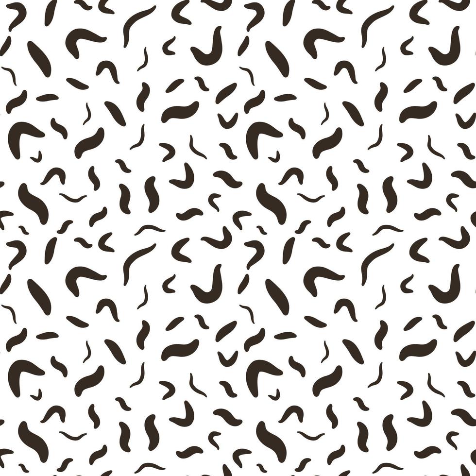 Intestinal Worms Helminths vector concept Seamless Pattern