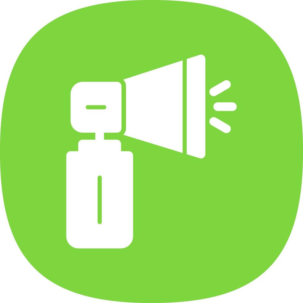 Air Horn Vector Icon Design