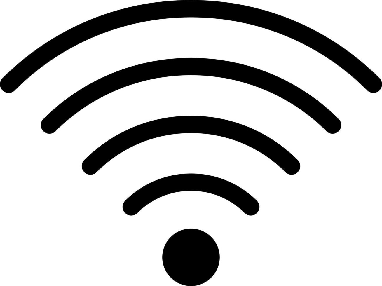 Free Wifi Vector Icon Design