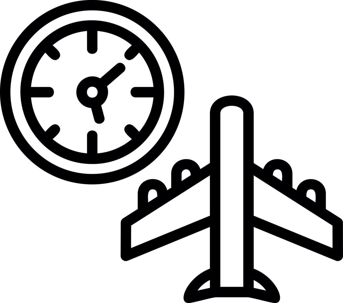 Jet Lag Vector Icon Design