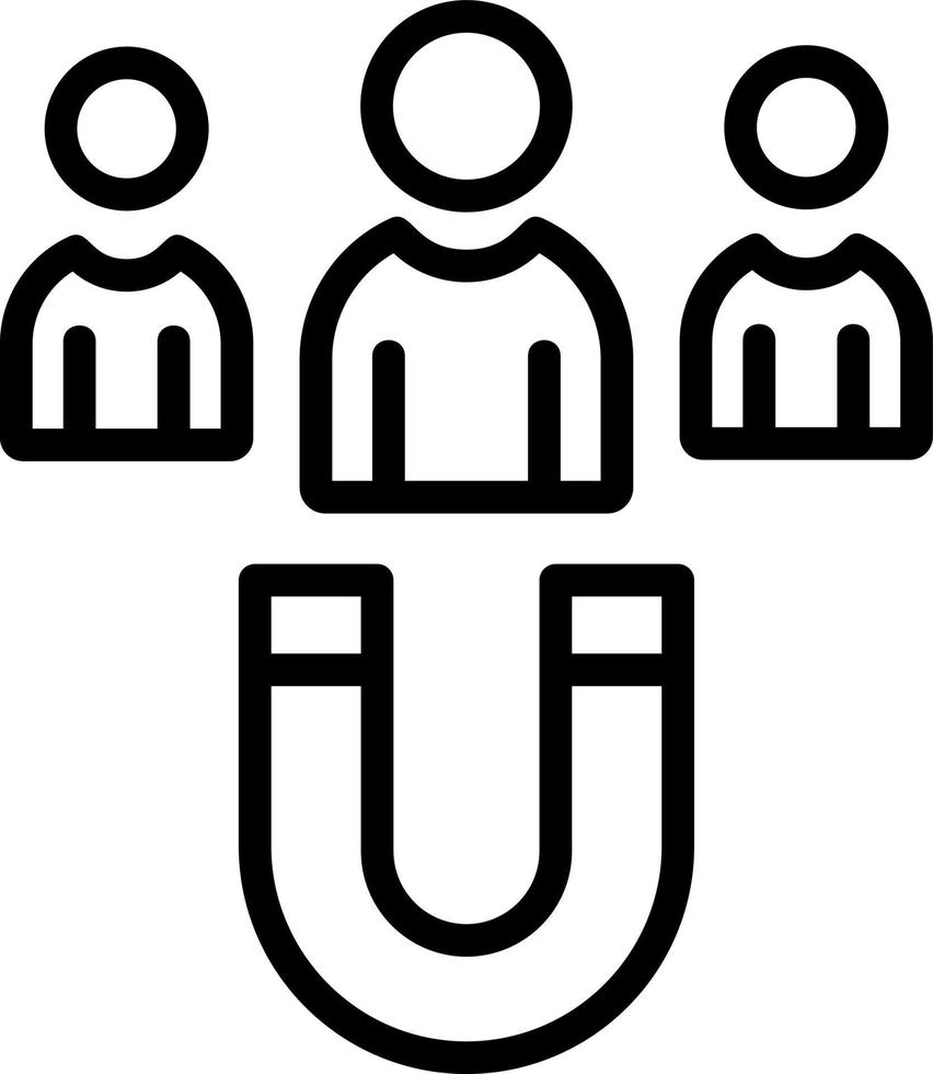 Lead Generation Vector Icon Design