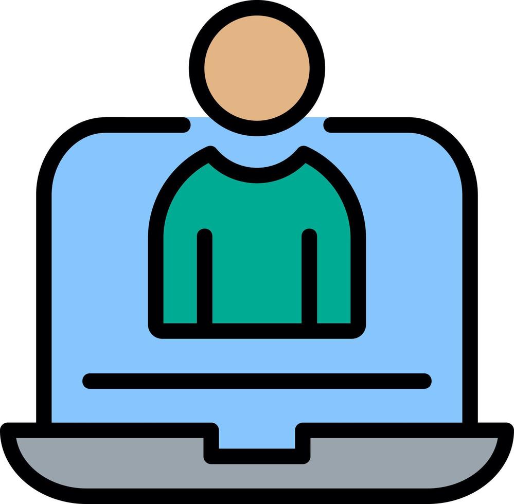 Virtual Assistant Vector Icon Design