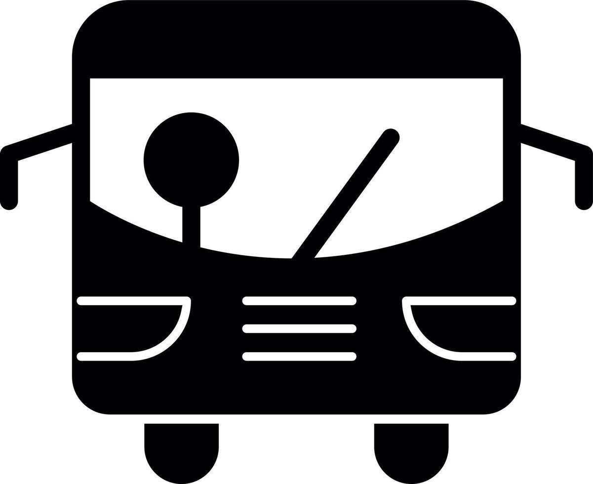 diseño de icono de vector de transporte público