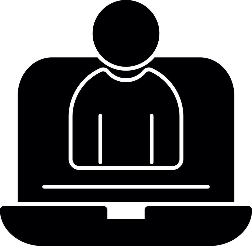Virtual Assistant Vector Icon Design