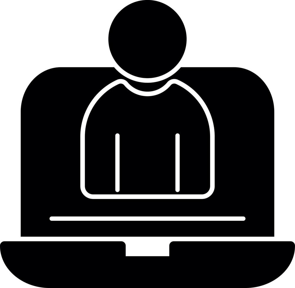 Virtual Assistant Vector Icon Design