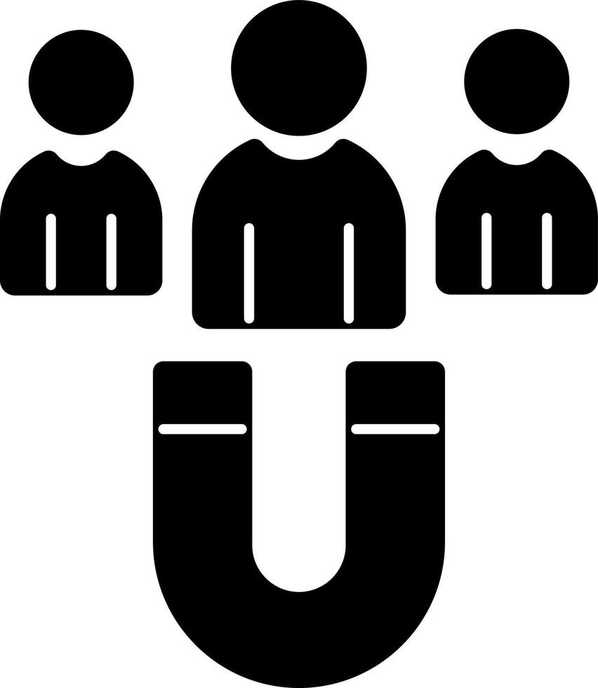 Lead Generation Vector Icon Design