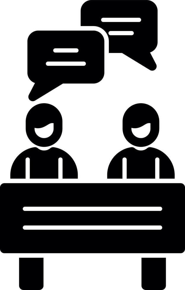 Consulting Vector Icon Design