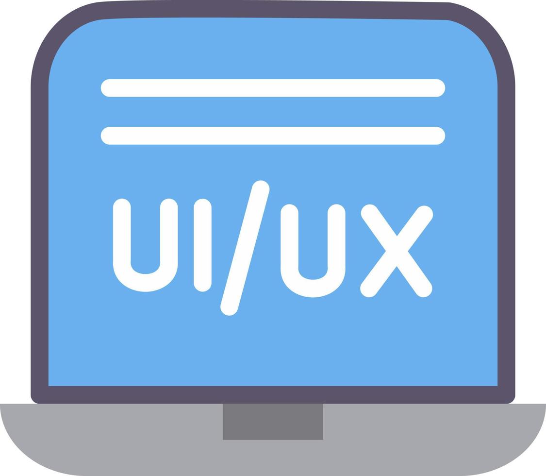 Ui Ux Designer Vector Icon Design