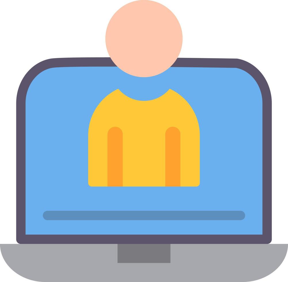 Virtual Assistant Vector Icon Design