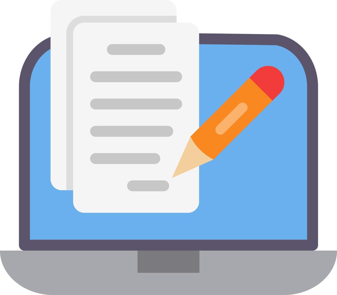 Copywriter Vector Icon Design