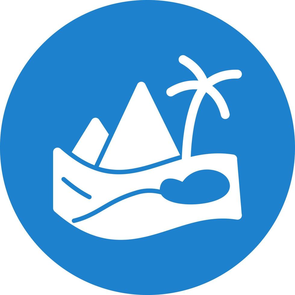 Desert Vector Icon Design